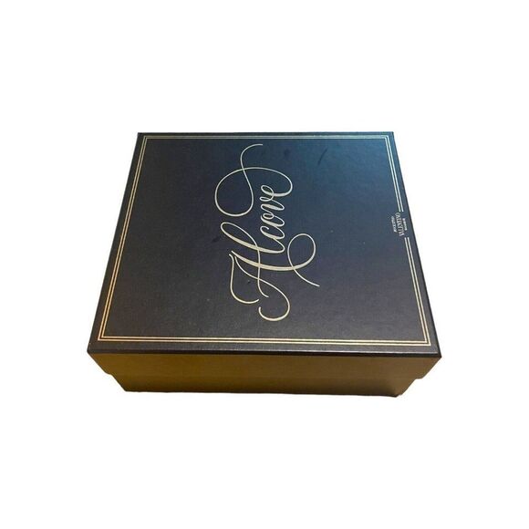 Valentino Alcove Empty Gift Shoe Box Tissue Paper Dust Bag Ribbon 10”x11”x4.5” - Picture 4 of 9